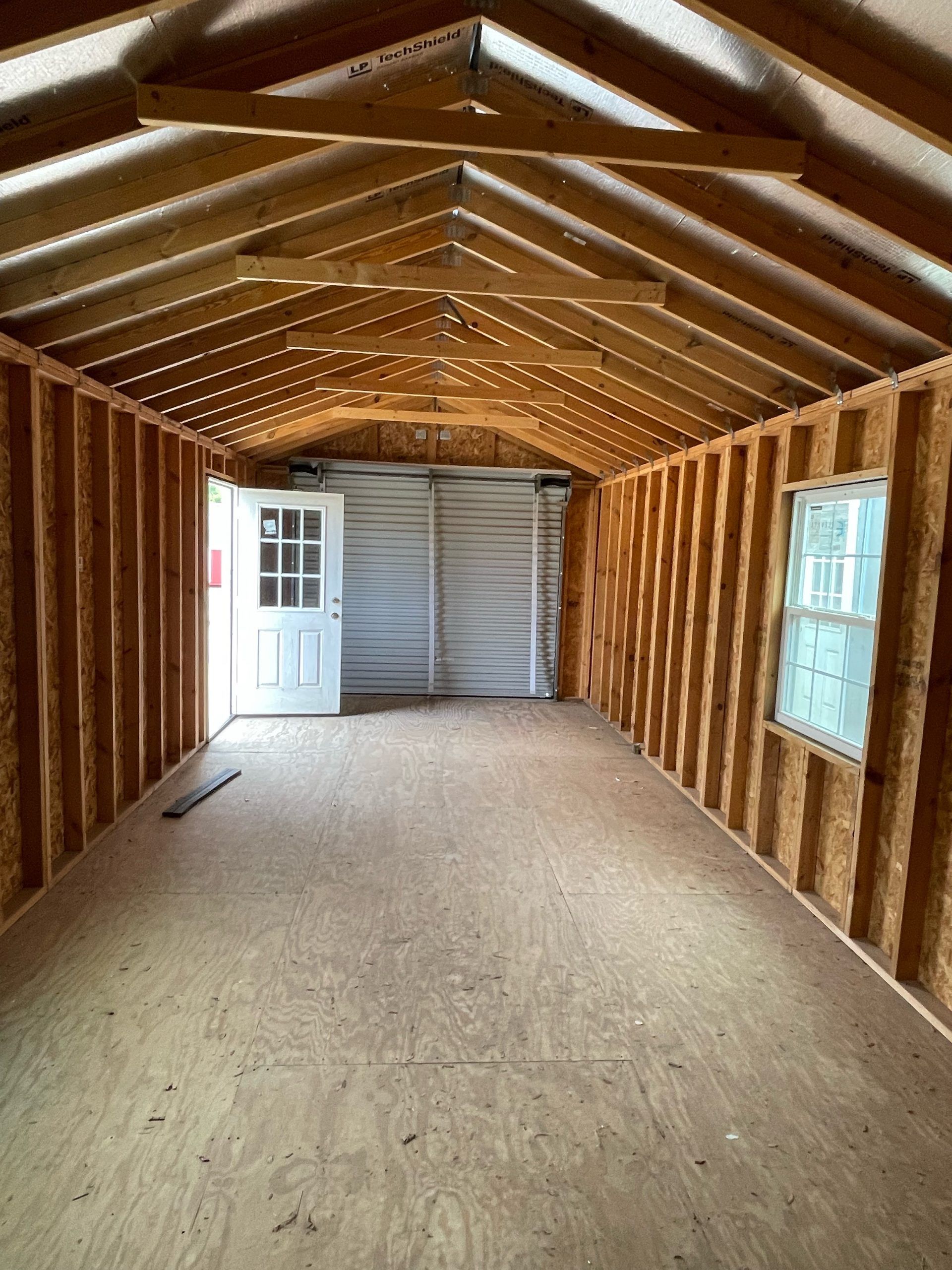 Real Leland's shed in a customer backyard